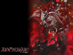 Обои для рабочего стола Shin Megami Tensei Shin Megami Tensei: Nocturne Игры