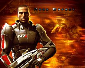 Обои для рабочего стола Mass Effect компьютерная игра