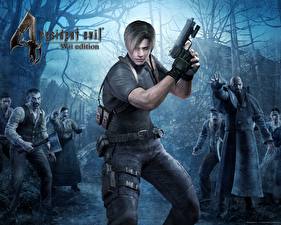 Картинка Resident Evil Resident Evil 4 компьютерная игра