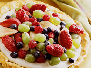 Фотографии Фрукты Натюрморт Пища