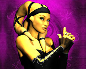 Фотографии Aphrodite Инопланетяне 3D Графика Девушки