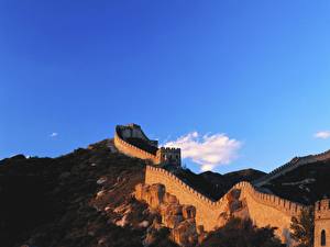 Фотография Великая Китайская стена город