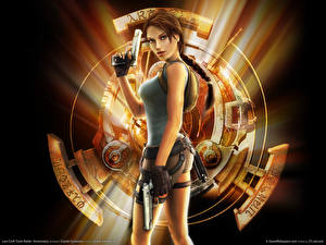 Обои для рабочего стола Tomb Raider Tomb Raider Anniversary Игры