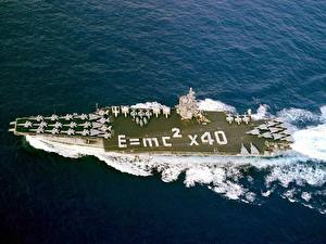Фотографии Корабли Авианосец carriers USSEnterprise Армия