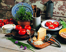 Фотография Накрытия стола Вторые блюда Продукты питания