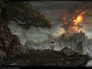 Обои Afro Samurai Аниме