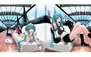 Обои Vocaloid Аниме