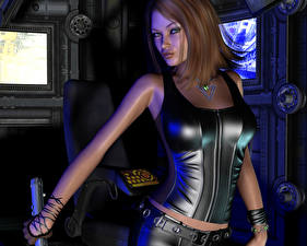 Обои Aphrodite 3D Графика Девушки