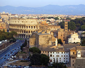 Обои Дома Италия Рим Города