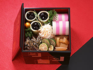 Фотографии Накрытия стола Продукты питания