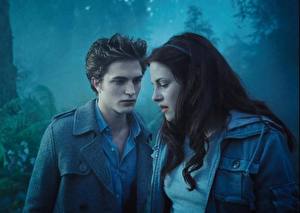 Обои для рабочего стола Сумерки. Сага Сумерки Роберт Паттинсон Кристен Стюарт Фильмы