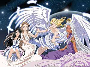 Обои Ah! My Goddess Аниме