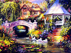 Фотография Живопись Thomas Kinkade