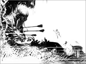 Обои для рабочего стола Arthur Suydam Фэнтези