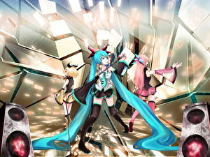 Обои Vocaloid Аниме