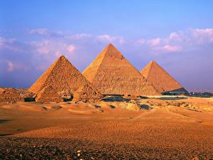 Картинки Известные строения Египет Пирамиды