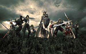 Фотографии Final Fantasy Final Fantasy: Dissidia Игры