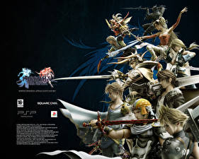 Картинка Final Fantasy Final Fantasy: Dissidia компьютерная игра