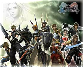 Обои Final Fantasy Final Fantasy: Dissidia Игры