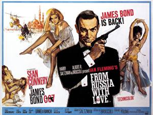 Обои Агент 007. Джеймс Бонд Из России с любовью