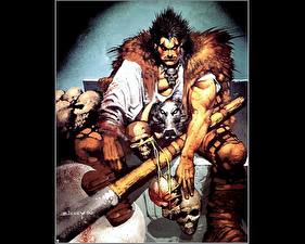 Обои для рабочего стола Simon Bisley Фэнтези