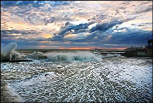 Картинка Волны Природа