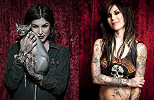 Фото Kat Von D молодые женщины