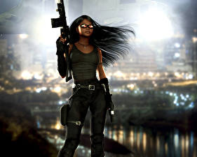 Обои для рабочего стола Manu de Mey 3D Графика Девушки