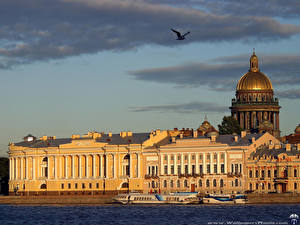 Обои для рабочего стола Известные строения Санкт-Петербург Города