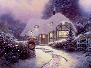 Картинки Живопись Thomas Kinkade