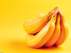 Обои Фрукты Бананы Пища