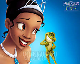 Обои Disney Принцесса и лягушка