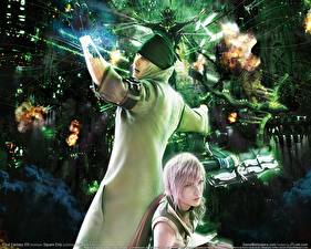 Обои для рабочего стола Final Fantasy Final Fantasy XIII Игры