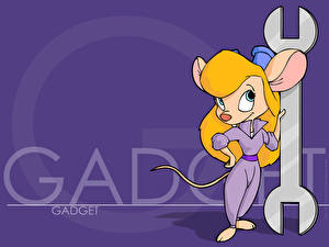 Фотография Дисней Чип и Дейл Гаечка в комбинезоне мультик