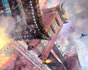 Фото Дворца Битва в китайском дворце Фэнтези