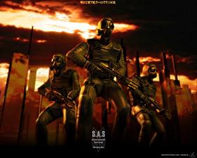 Картинки Counter Strike Бойцы в масках Британской SAS