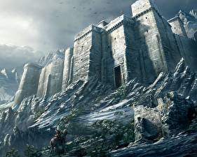 Картинка Assassin's Creed Altair и замок