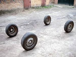 Фото Колесо четыре колеса Юмор