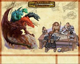 Картинка Dungeons &amp; Dragons Драконы и игроков