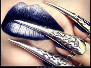 Картинка Оригинальные Губы Когти