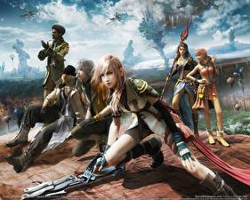 Картинка Final Fantasy Final Fantasy XIII компьютерная игра