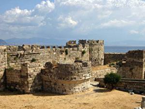 Фотографии Руины Греция Крепость на острове Кос