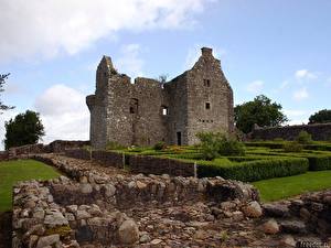 Фотография Развалины Ирландия Ирландия. Развалины старого замка город