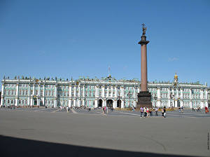 Фотография Санкт-Петербург Россия. Санкт Петербург. Зимний дво