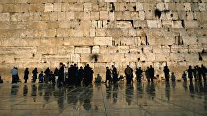 Фотография Известные строения Израиль Стена плача
