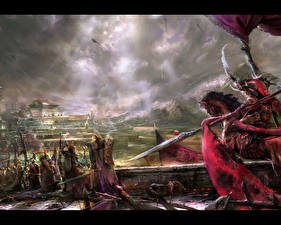 Картинка Воители С копьем