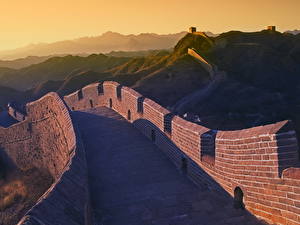 Фотография Великая Китайская стена город