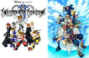Картинка Kingdom Hearts компьютерная игра