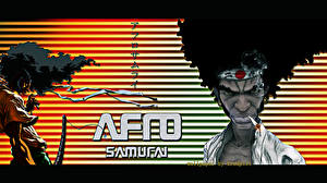 Обои Afro Samurai Аниме