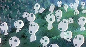 Фотография Принцесса Мононокэ духи леса Аниме